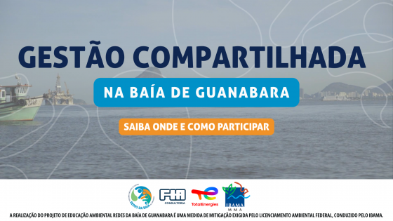 Gestão compartilhada na Baía de Guanabara: Saiba onde e como participar